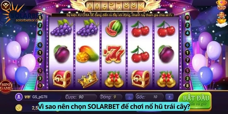 Vì sao nên chọn SOLARBET để chơi?
